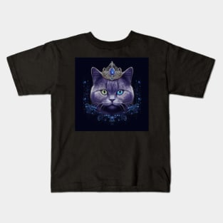 British Shorthair Queen Kids T-Shirt